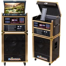 금영 KMS-S700 LED TV SET 고급형 300W 노래방기기SET 가정용이동식 고정식반주기 풀셋트 악보표출 노래교실 녹음기능 최신곡 5만여곡, S700LED TV 이동식세트