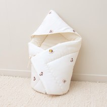 바미블랑 신생아 아기 겉싸개 사계절 순면 겉싸개 베어가족