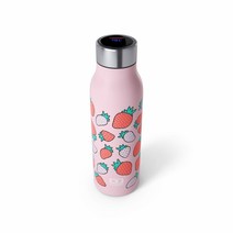 monbento MB지니어스 온도표시 보온병 500ml 그래픽 스트로베리