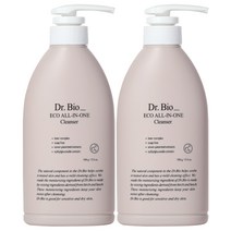 닥터바이오 에코 올인원 클렌저, 500ml, 2개