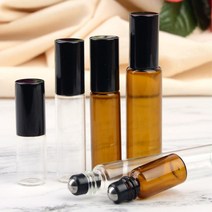 큐티나 롤온 화장품 향수 리필 공병 2개 물약병, 투명 - 3ml