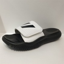 아디다스 알파바운스 슬라이드 흰검(FZ0388)
