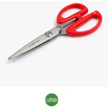 일본 크로바 핑킹가위 3mm 22cm 프랑스자수 퀼트 원단, 일본크로바  핑킹가위 5mm-19cm