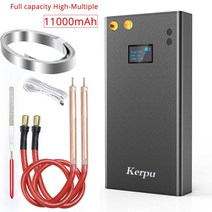 용접기 10600mAh DIY 스폿 20 기어 미니 퀵 릴리스 펜 니켈 플레이트 18650 배터리, 05 11000mAh LCD display, 05 11000mAh LCD display