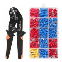 펜홀압착기 슬리브압착기 터미널압착기 압착기 와이어 압착 공구 세트, 슬리브압착기 SN-02C 280PCS