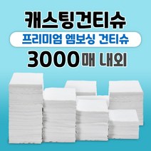 캐스팅 프리미엄 엠보싱 건티슈 5kg 3000매내외 행주 걸레 밀대걸레 소독티슈 소독 살균티슈 청소포