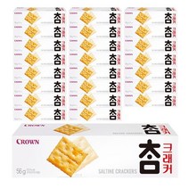 크라운 참크래커56g x 24개입세트, 1세트