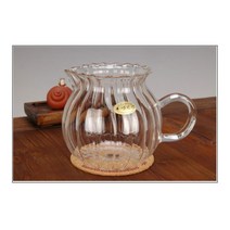 다도 유리사발 사발 차나눠마시기 유리 그릇 220ml 손님차대접 탕수식힘 전통찻집, 상세페이지참조