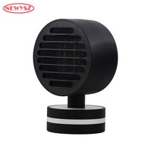 뉴이즈 마카롱 미니 온풍기 500W, 블랙