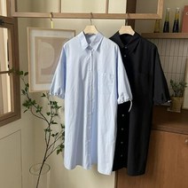 신세계TV쇼핑 [옷자락] 여자 여름 임부복 소매 셔츠 롱원피스