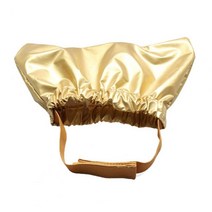 강아지 고양이 드라이룸 대형견 WooBong 그레이트 애완 동물 샤워 캡 탄성 밴드 개 목욕 방수 귀 건조 유지, 01 Golden_02 M