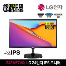 LG 24인치 IPS FHD 모니터 사무용 HDMI CCTV 벽걸이 지원