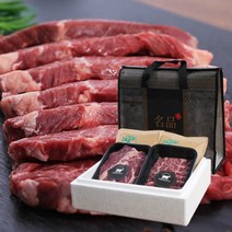 [탑초이스] 수입 소고기 선물세트 살치살 1.6kg 구이용 블랙앵거스 냉장 추석 명절 선물 세트, 01. 소고기 살치살 선물세트