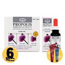 [사은품제공]호주 네이쳐스탑 프로폴리스 리퀴드 25ml x3병세트 PROPOLIS 플로폴리스 면역력 알지알지몰 RZ, 상품수량, 6개
