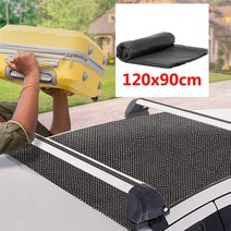 자동차 방수 카고 루프 가방 112X87X44cm 방수 옥상 수하물 캐리어 블랙 스토리지 여행 SUV 밴용, Anti-Slip Mat, Anti-Slip Mat