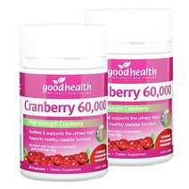 Good Health Cranberry 60000 굿헬스 크랜베리 60000 50정 2팩