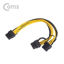 PCI-E 8핀 to 8핀 (6+2) x 2 변환 Y 케이블 MM ND627