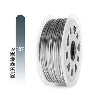 Gizmo Dorks 3D 프린터용 1.75mm ABS 필라멘트 1kg / 2.2파운드 회색에서 흰색으로 색상 변경 USA 미국, White