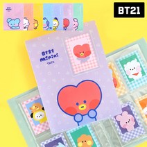 BTS BT21 포토카드 바인더 4칸 포카 콜렉트북 홀더, SHOOKY