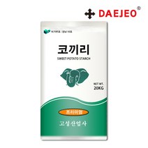 고성 코끼리고구마전분20kg 알갱전분20kg, 1개