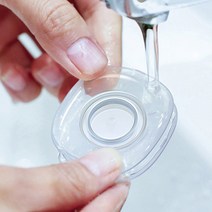 도매팜 2P 재사용 가능 나노 접착 케이블 거치 투명 양면 젤패드, 원형