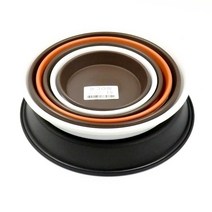 동그라미 화분받침대(7호)내경180mm/외경220mm, 쿠팡 그레이프마켓 토기색(황토색)