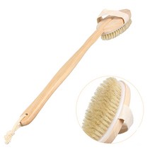 빅핸디 원목 바디브러쉬 분리형 목욕솔 세신 바디솔, 1개, 원목바디솔
