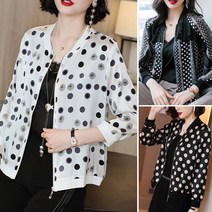 Joyce shop 오래달리기 여성 가디건 여름 집업 자켓 쉬폰