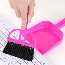 소형빗자루/초등학교준비물/학원판촉물/홍보물/빗자루세트/책상청소/쓰레받이셋트, 색상랜덤