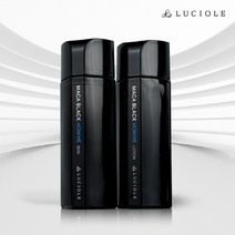 남성기초 화장품 루시올레 마카 블랙 옴므 스킨케어 세트스킨+로션+쇼핑백, 없음