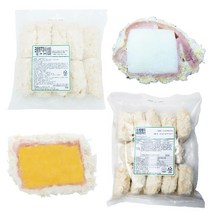 [미남키친] 모짜렐라/체다치즈 돈까스 2종(1.2kg), 모짜렐라치즈 돈까스