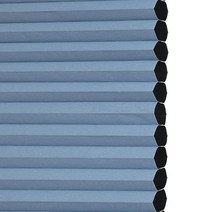 Sunroad 벌집 블라인드 셀룰러 쉐이드 패브릭 자외선 차단 방수 내부 창 탑 다운 에코, bao blue 100+Customized 사이즈