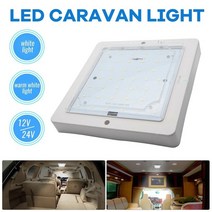 캠핑카 계단 트레일러 카라반 계단 스텝1pc 9w 12v 자동차 캐러밴 rv 돔 282, 하얀