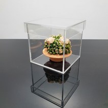 아크릴 선물상자 아크릴케이스 주문제작 투명 백색 검정 색상아크릴, 300, 5mm