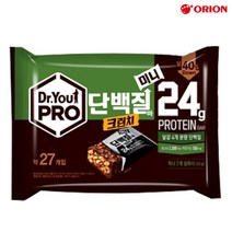 오리온 [N] 오리온 닥터유 프로 단백질바 크런치 미니(약27개입 총280g), 280g, 1개