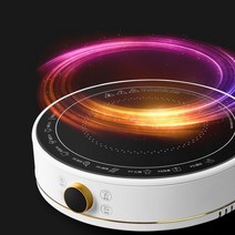 전기 세라믹 오븐 가정용 유도 밥솥 휴대용 차 스토브 9 기어 2200W 220V, [03] White, [04] AU