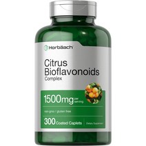 Citrus Bioflavonoids Complex 시트러스 바이오플라보노이드 항산화작용 1500mg Non GMO and Gluten, 300 정 x 1병, 수량
