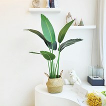 더알로하 조화나무 극락조 130cm 대형 인조나무, 1개