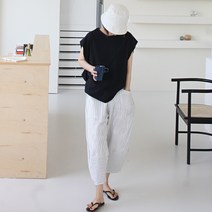 애플망고샵 여성 여름 나시 고퀄리티 드래프트 민소매티 루즈핏 캐주얼 여름 티셔츠