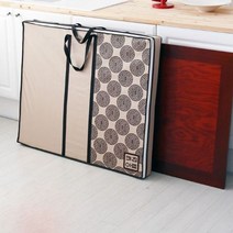 키친아트 실용적인 상커버 밥상 제사상 교자상 커버 가방 83x83, 정교자용