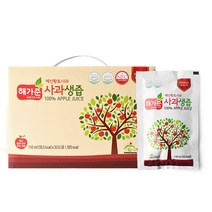 해가준 리얼 예산 사과즙 110ml x 30p, 3300ml, 1개