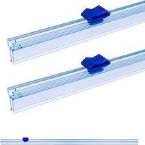 재사용 가능한 식품 포장 커터 집착 필름 슬라이드 커터가 있는 플라스틱 랩 디스펜서 원활하게 절단 가정용 주방 용품, 35cm