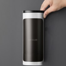 접착형 모던 종이컵 디스펜서 1구 홀더, 화이트