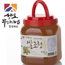 안동 전통방식 수제청 쌀조청 3kg 슈가프리, 단품, 단품