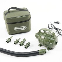 캠블러 수류탄 펌프 600W 전동 에어 매트 충전, 1개