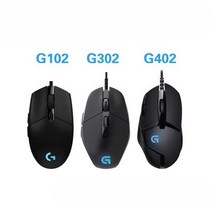 G102 G103 G402 게이밍 마우스 유선, 상세 페이지 참고, G100S 블루 9.5 신규 공식 규격