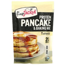 FlapJacked Protein Pancake Baking Mix 플랩잭키드 프로틴 팬케이크 베이킹 믹스 340g, 1개