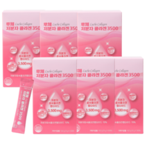 루체 저분자 피쉬 콜라겐 3500 펩타이드 비오틴 히알루론산 비타민C 엘라스틴 5g x 30포, 6개
