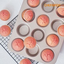 쉐프메이드 머핀틀 12구 (빵 구움과자 디저트)