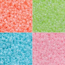 [안공사]시드비즈 2mm 믹스컬러 마스크스트랩 동백이 효진언니 반지 만들기